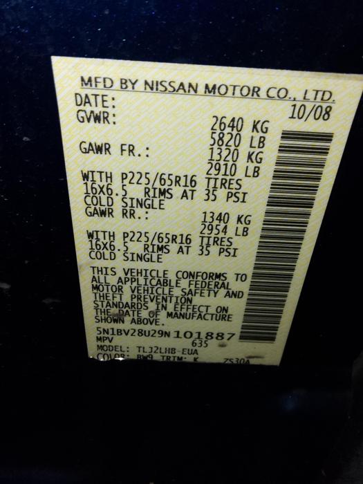 2009 nissan quest 3.5 with 125061 miles for sale near elk-river, minnesota 509cadb96a074413bcc57c0ed7e494f6.jpg