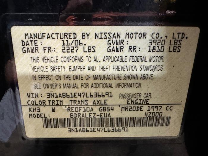 2007 nissan sentra 2.0 with 151599 miles for sale near elk-river, minnesota 527dfc0c95654e80bf1ea7a37c19451c.jpeg