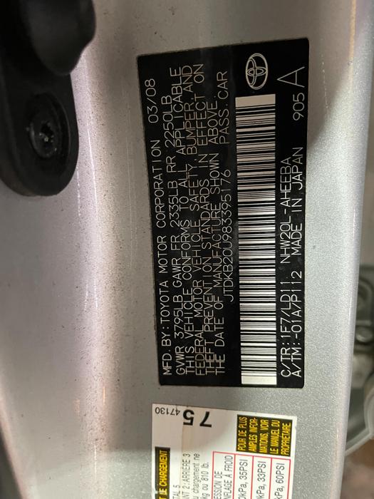 2008 toyota prius base with 185624 miles for sale near elk-river, minnesota 54453c9c0a104ce68e646bc2977fbb99.jpg