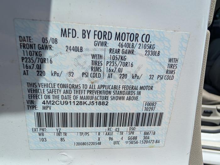 2008 mercury mariner v6-4wd with 165493 miles for sale near elk-river, minnesota 54df03af02af49c088815d072e56c5b7.jpg