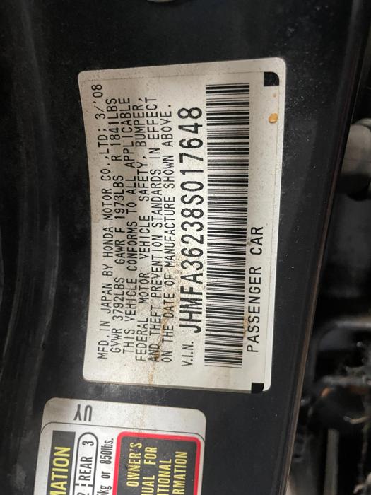 2008 Honda Civic Hybrid
