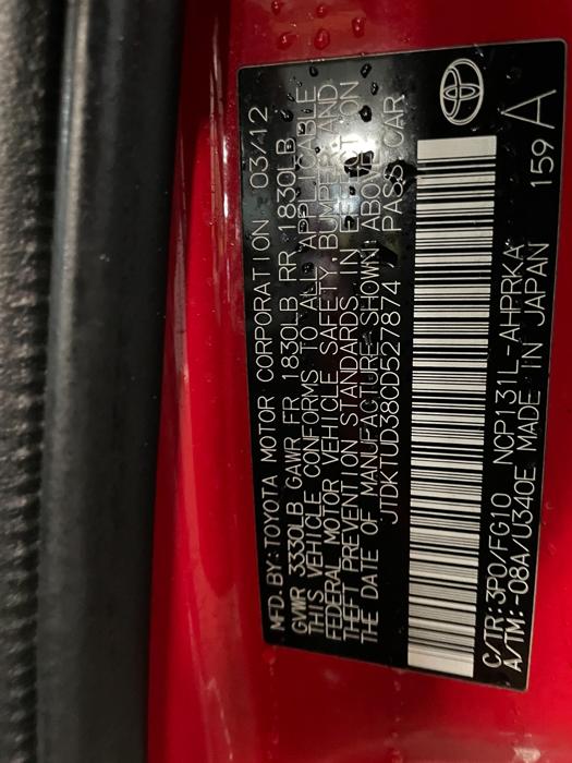 2012 toyota yaris 5-door-le with 110907 miles for sale near elk-river, minnesota 5be4515f11f144c2bf390dcaeb32c655.jpg