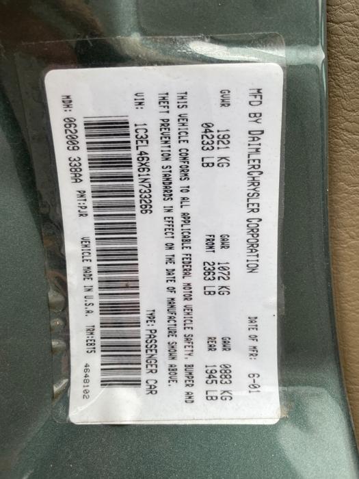 2001 chrysler sebring lx-sedan with 82330 miles for sale near elk-river, minnesota 5e472ea6a37447a59efb736550a76fd0.jpeg