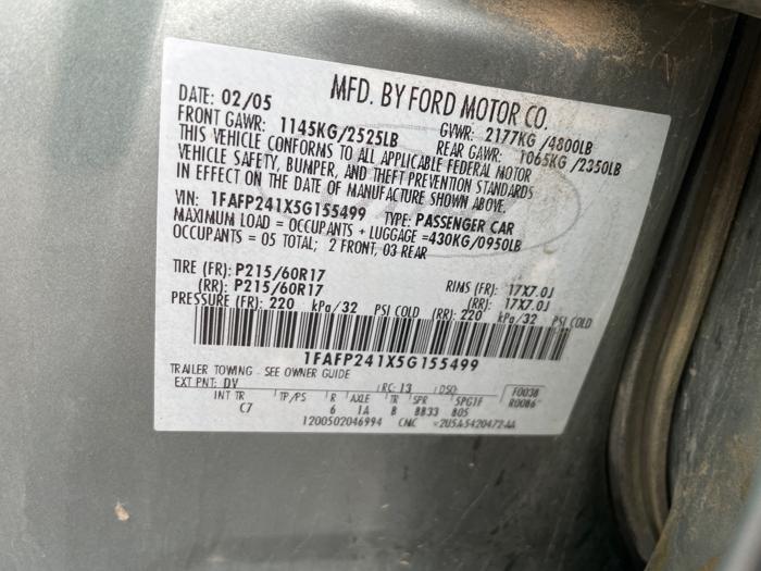 2005 ford five-hundred sel with 205561 miles for sale near elk-river, minnesota 5f4bc62d64474f01bd1b89451d7e6ff6.jpeg