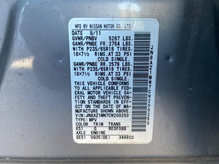 2012 nissan murano sl-awd with 216866 miles for sale near elk-river, minnesota 5fe1fa1705f4440fb6e7b57260614947.jpeg