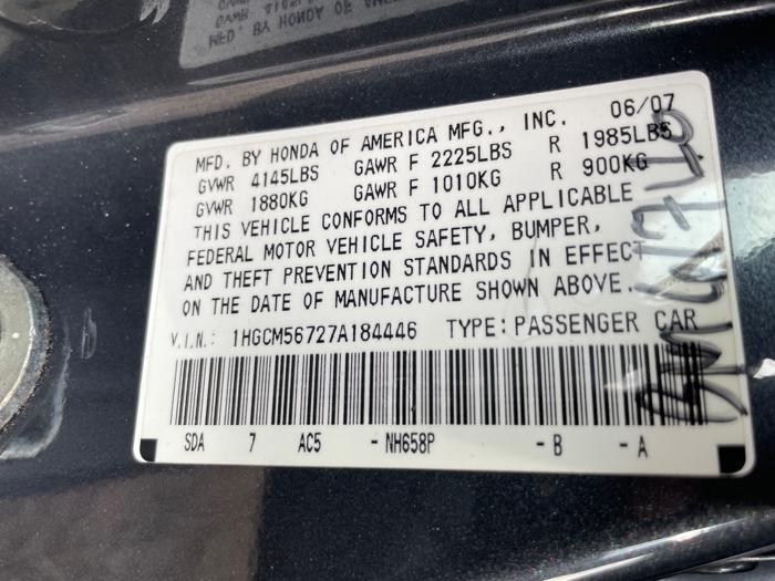 2007 honda accord ex-sedan-at with 126075 miles for sale near elk-river, minnesota 6119de5c0cee45c2971b0a9feafd5902.jpeg