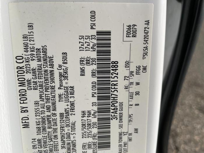 2015 ford fusion se with 207056 miles for sale near burnsville, minnesota 61bb64f743564005a6f8956f7536ef03.jpg