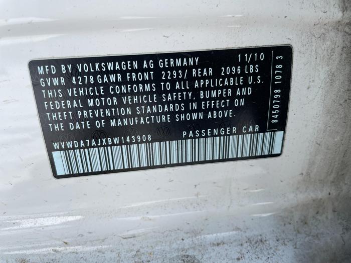 2011 Volkswagen Golf