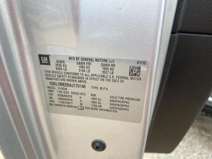 2010 GMC Acadia