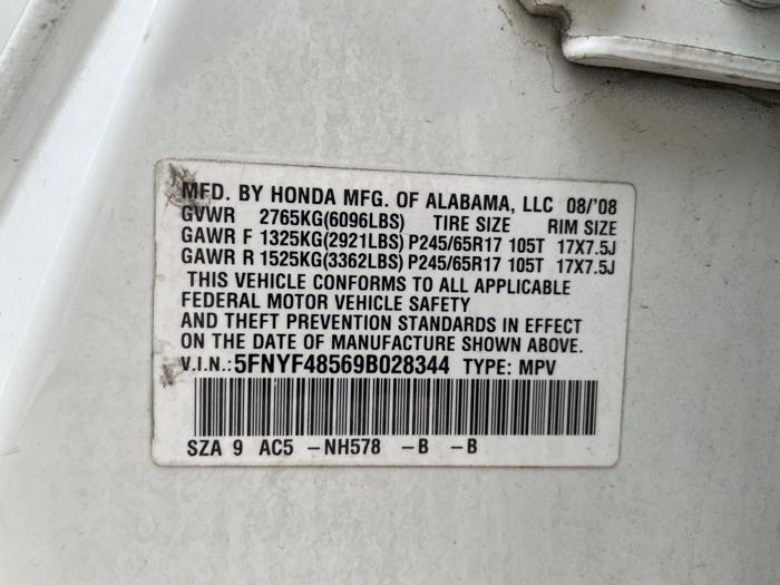 2009 honda pilot ex-l-4wd with 269405 miles for sale near burnsville, minnesota 63989f621e624da19f39bc5e602fd306.jpeg