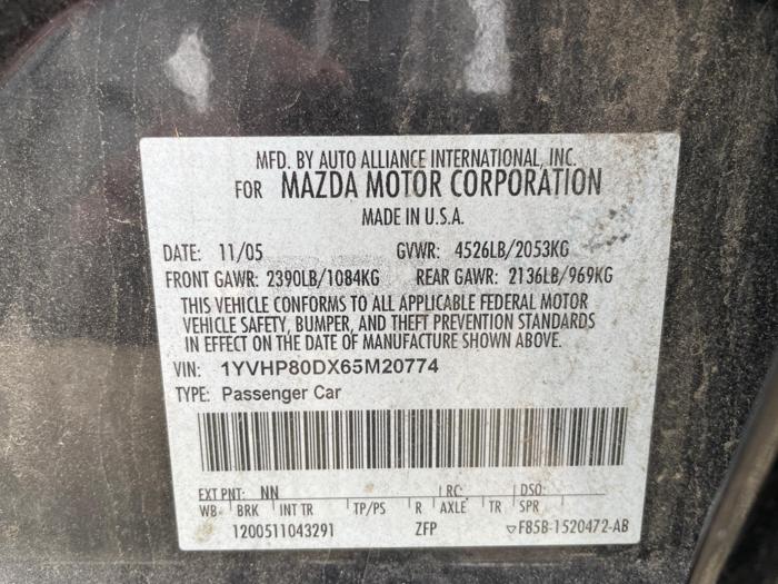 2006 mazda mazda6 s with 186849 miles for sale near elk-river, minnesota 649b20c156d44aba901f542f62f811b8.jpg
