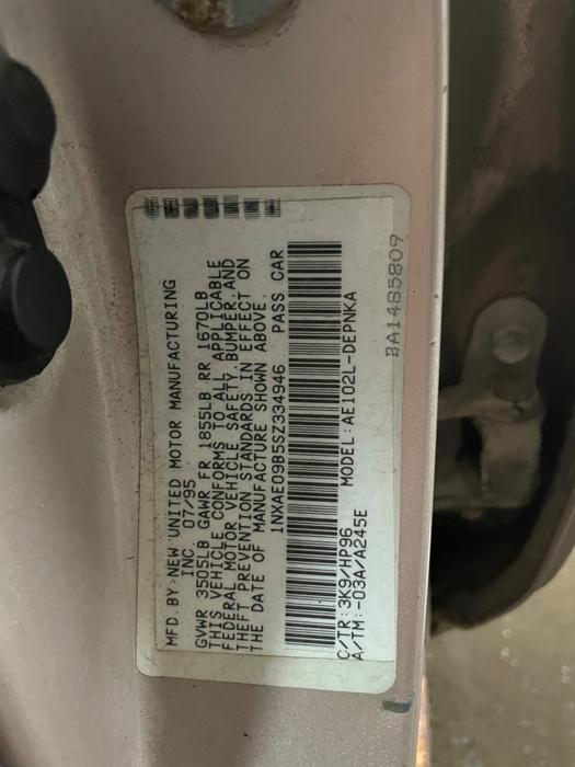 1995 toyota corolla dx with 168261 miles for sale near elk-river, minnesota 64fbcf66ce364f9ea87765abb490c76b.jpeg