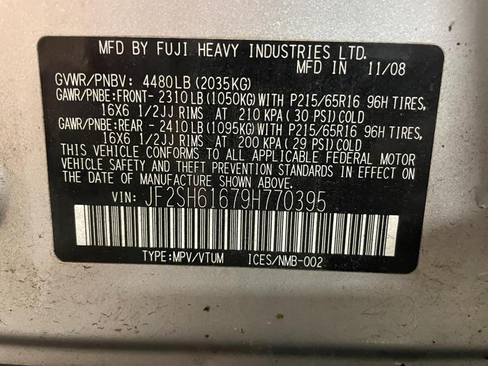 2009 Subaru Forester
