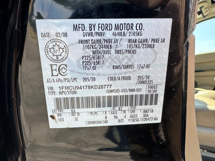 2008 ford escape limited-4wd with 188098 miles for sale near elk-river, minnesota 670c31f596174e6ba202440e1b11c38d.jpeg