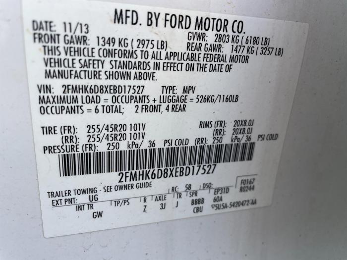 2014 ford flex limited with 259147 miles for sale near elk-river, minnesota 671c6a4377c64db3b22ada449d19cbd1.jpg