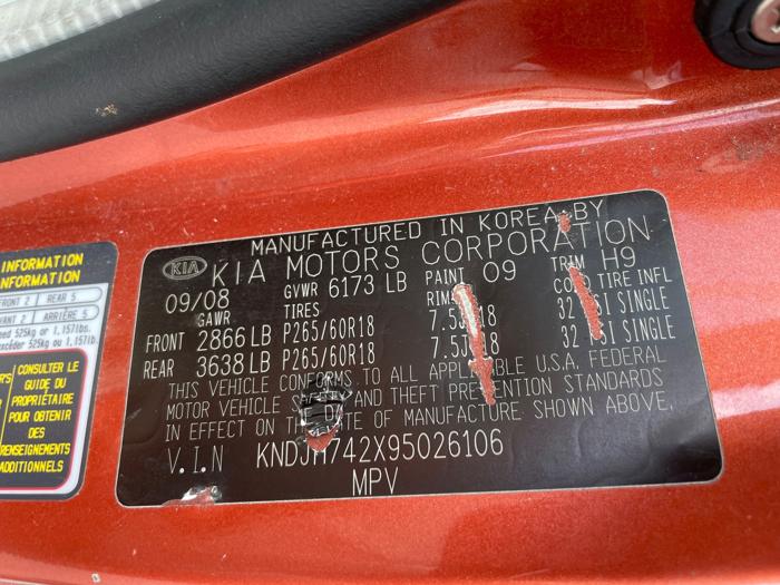 2009 kia borrego ex-v8-4wd with 221382 miles for sale near clearwater, minnesota 6878f619ac3c4d348de4fe530e06e455.jpeg