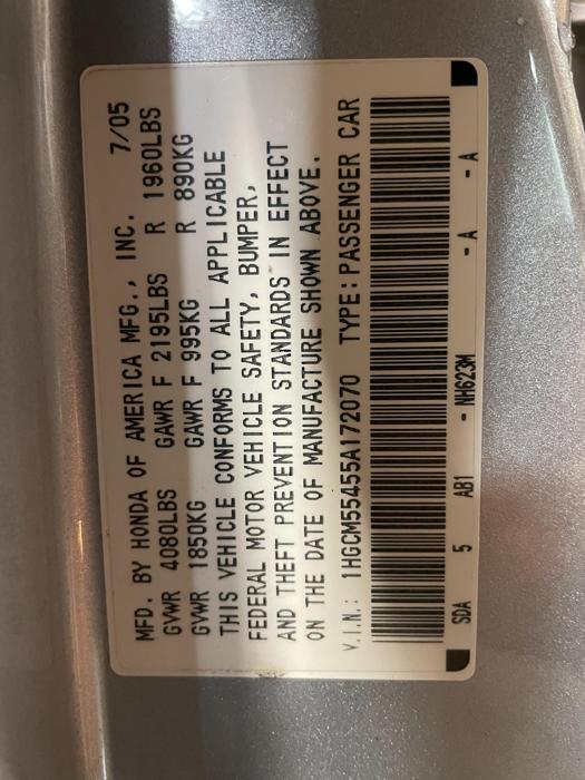 2005 Honda Accord