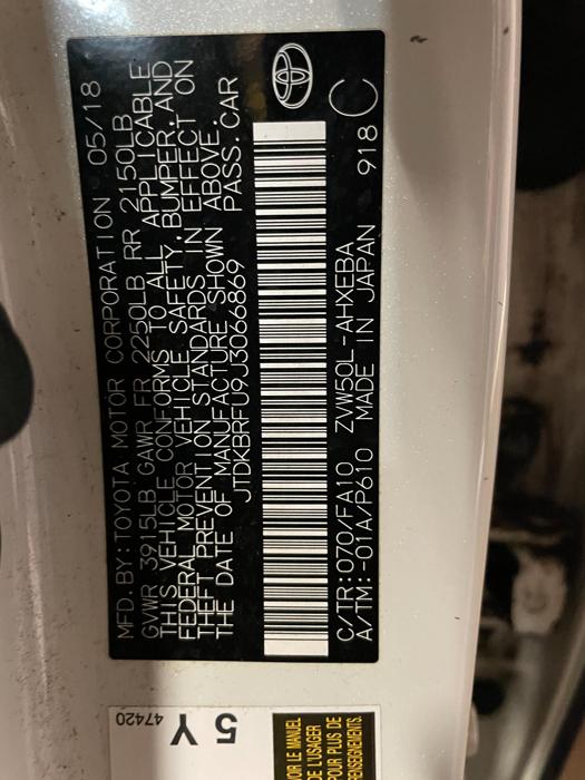 2018 Toyota Prius