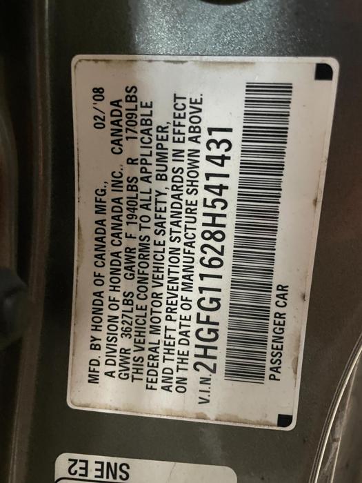 2008 honda civic lx with 222165 miles for sale near elk-river, minnesota 6faf35044ce4486583c44377142d5956.jpg