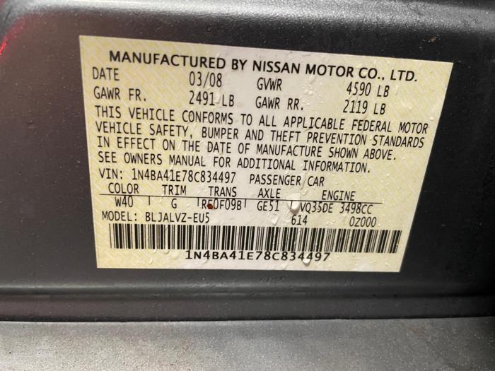 2008 nissan maxima se with 164863 miles for sale near elk-river, minnesota 702c15e4cf4d4e5ebf092a3420486ec1.jpg