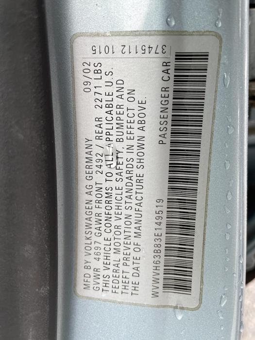 2003 volkswagen passat gls with 58237 miles for sale near elk-river, minnesota 724ef59c52c44f29a4b0d92949d9d718.jpg