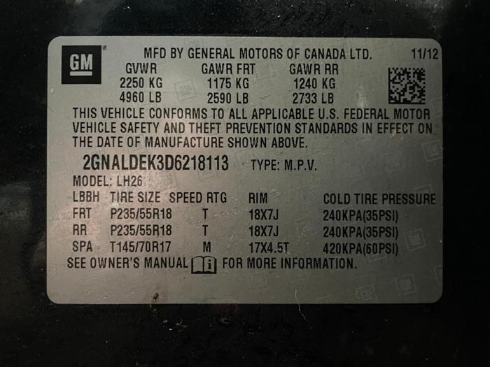 2013 chevrolet equinox lt with 140494 miles for sale near elk-river, minnesota 78c4beac2b52444d8cd7ba618b7d8d1b.jpg