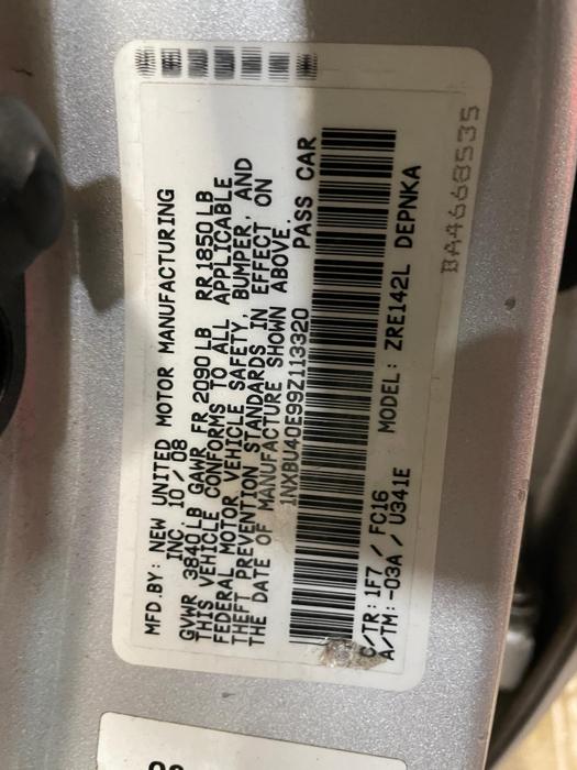 2009 toyota corolla base with 185582 miles for sale near elk-river, minnesota 7a7fcdc1f98f4062a84a972a034878ae.jpg