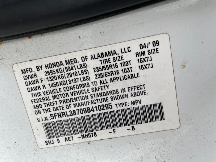 2009 honda odyssey ex-l with 176876 miles for sale near lake-elmo, minnesota 7c96732bb34b47c782e307efb21de368.jpeg