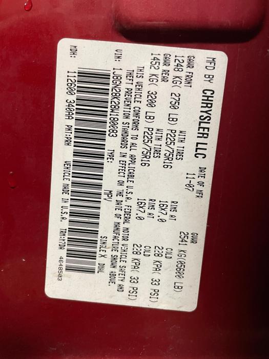 2008 Jeep Liberty