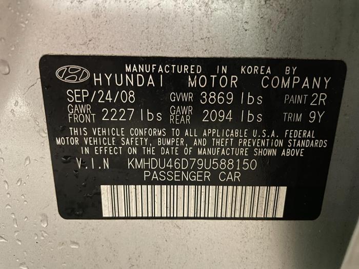2009 Hyundai Elantra
