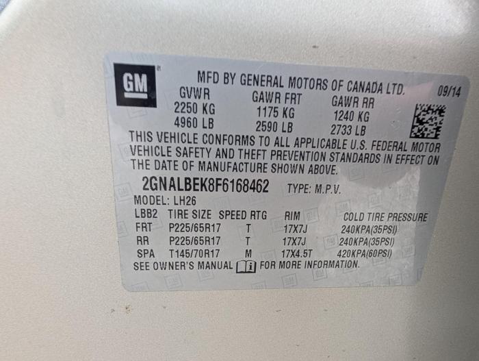2015 chevrolet equinox 1lt-2wd with 154069 miles for sale near elk-river, minnesota 858313abb02a44339556d34439ca836d.jpg
