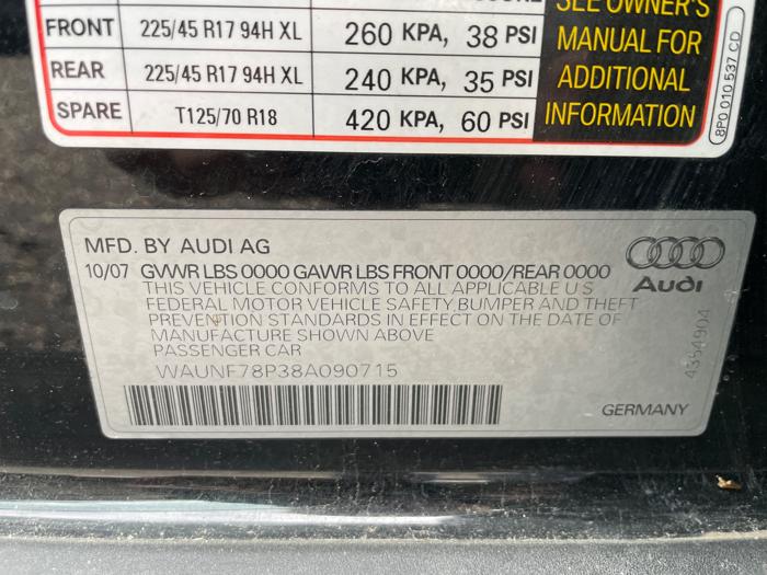 2008 audi a3 2.0t-dsg with 161155 miles for sale near elk-river, minnesota 85d464cbeb884fbda02a5945bd4a916a.jpeg