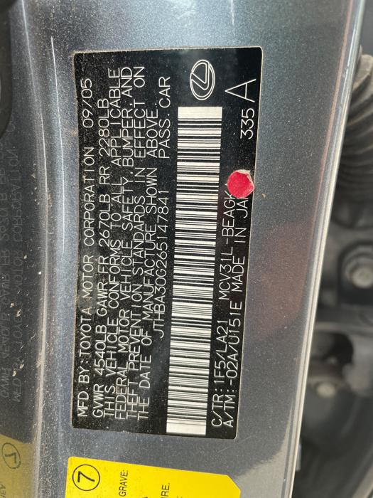 2006 lexus es-330 sedan with 245055 miles for sale near rochester, minnesota 863727c5f2d84c3b8ecbee213e849087.jpeg