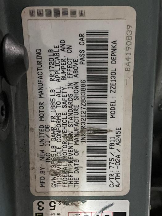 2007 toyota corolla ce with 233681 miles for sale near elk-river, minnesota 86885c96d4f64b7396d3887d5f2f49a5.jpg