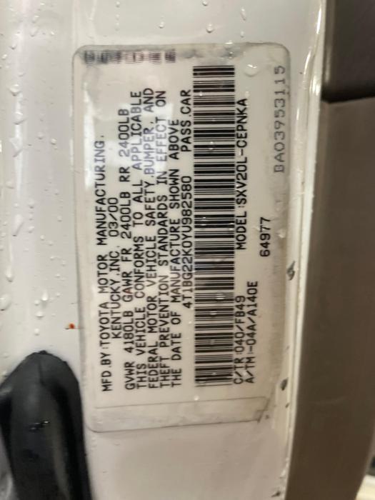 2000 toyota camry ce with 193557 miles for sale near elk-river, minnesota 89c9a6f301d34d989e96b12aa9140e0e.jpg