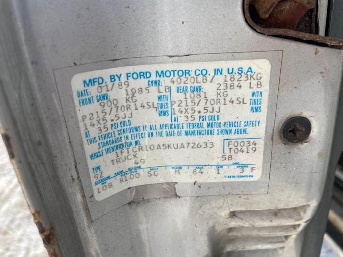 1989 ford ranger reg.-cab-short-bed-2wd with 83897 miles for sale near elk-river, minnesota 8d85112539f2458488338b5870e5adea.jpeg