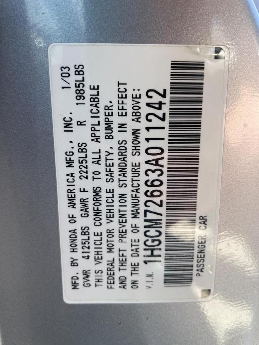 2003 Honda Accord