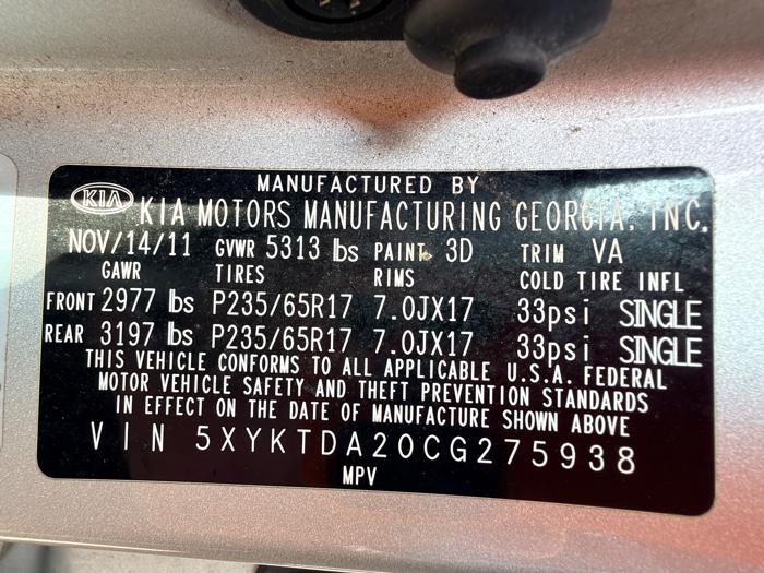 2012 kia sorento lx-4wd with 191438 miles for sale near elk-river, minnesota 8f6f8c8503a844cb9da8cc291a705f5f.jpeg