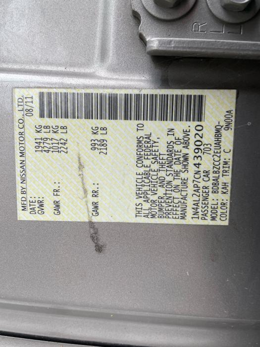 2012 nissan altima 2.5-s with 160933 miles for sale near elk-river, minnesota 954a4e256a464593a768ae79862cafac.jpeg