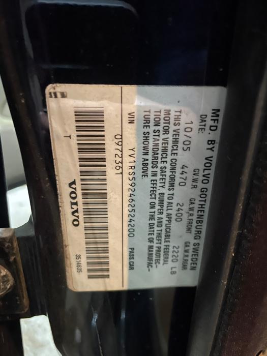 2006 volvo s60 2.5t with 260721 miles for sale near elk-river, minnesota 957234e5304346529d701a5b120f750d.jpeg