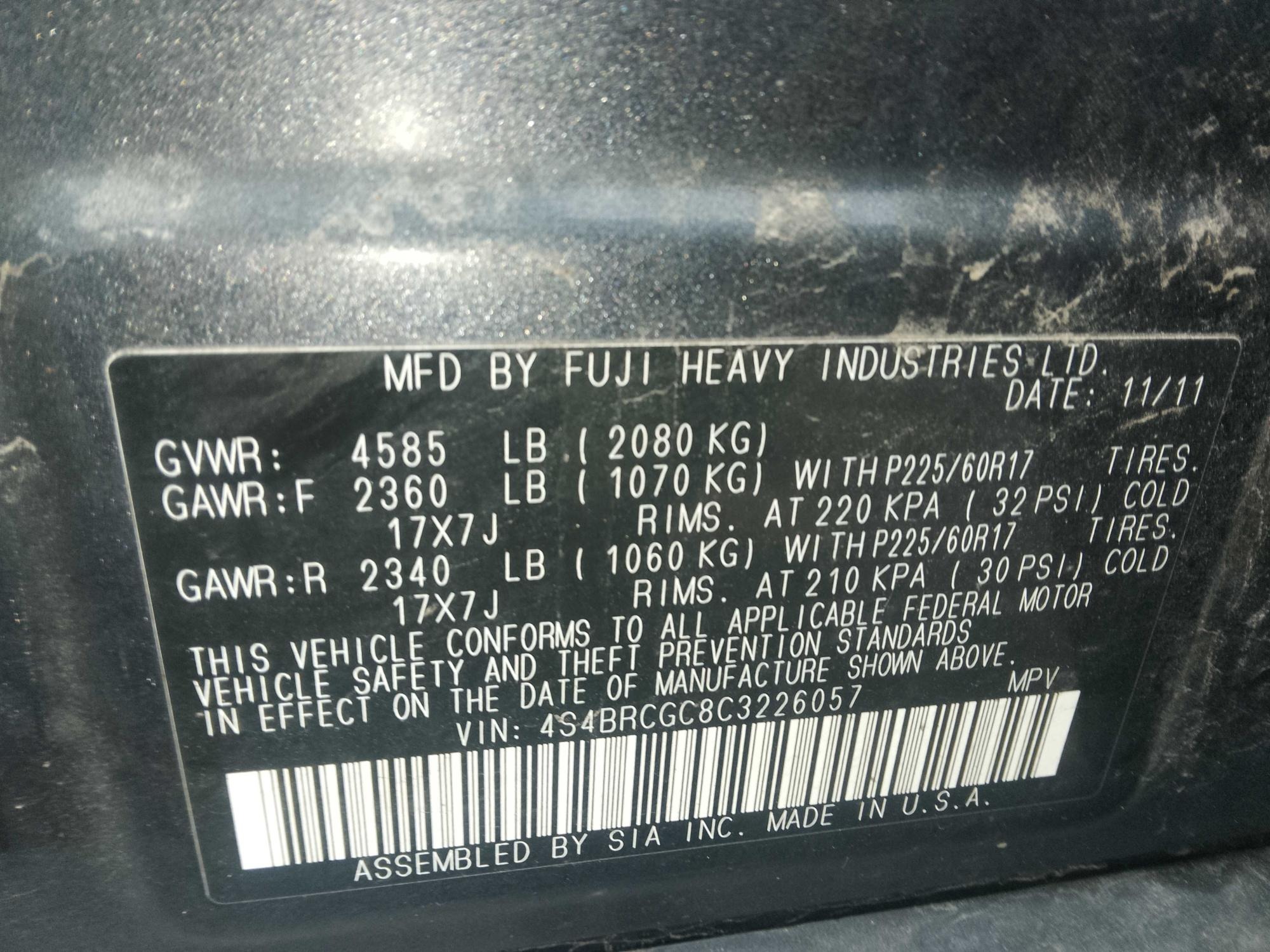 2012 subaru outback 2.5i-premium with 204740 miles for sale near elk-river, minnesota 95e3ce8f1fba4bbfb4ee58196759eb7f.jpg