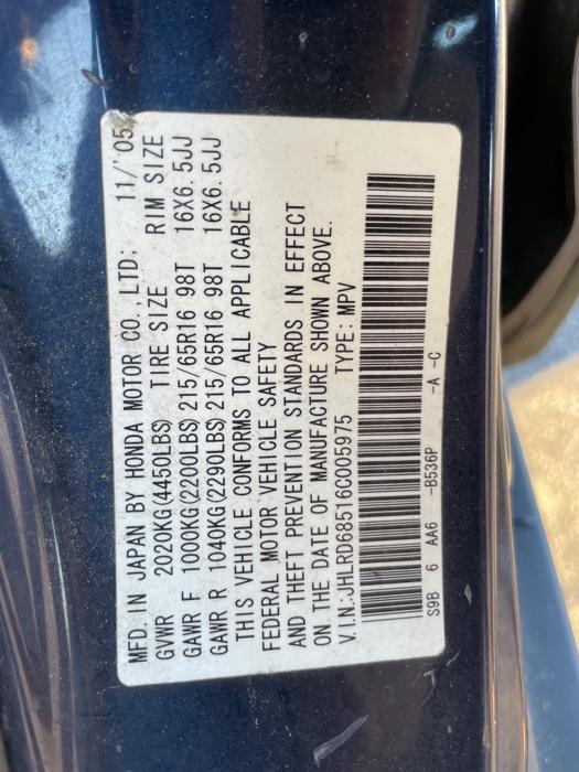 2006 honda cr-v lx-2wd-at with 261175 miles for sale near elk-river, minnesota 967e7a7db8544768a08551d1edaead8f.jpeg