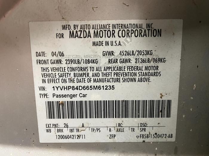 2006 Mazda Mazda6
