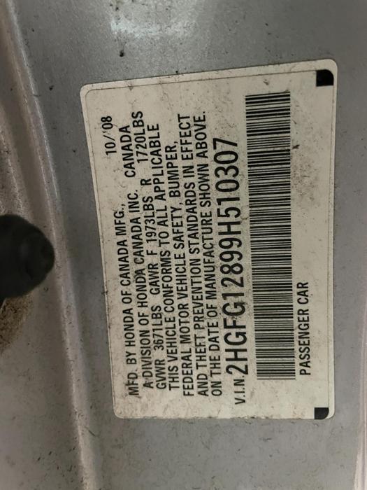 2009 honda civic ex with 285023 miles for sale near elk-river, minnesota 989b6e81f76f4c36ae79ee4dff142c1a.jpg