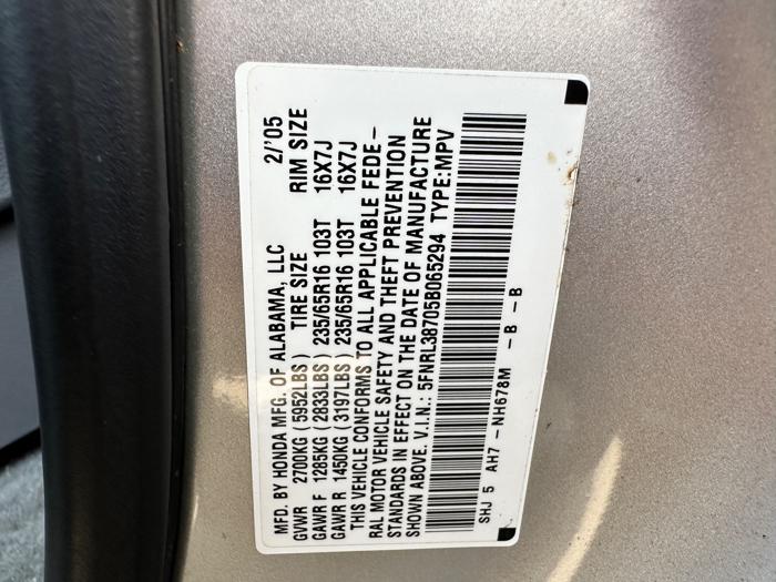 2005 honda odyssey ex-l with 152682 miles for sale near elk-river, minnesota 99043a23f0a047ecbe5d4721ed71a6ab.jpeg