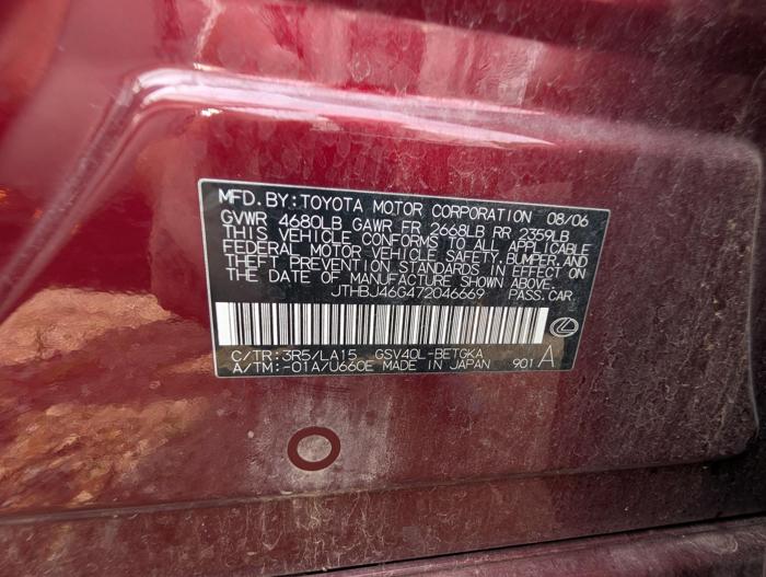 2007 lexus es-350 sedan with 217888 miles for sale near elk-river, minnesota 9de71982b219471091f48f6b43205286.jpg