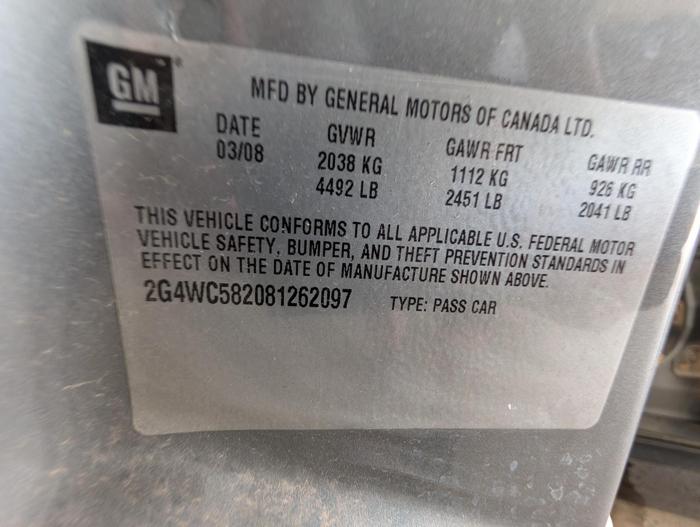 2008 buick lacrosse cx with 165747 miles for sale near elk-river, minnesota 9ef47547a0f54e90b03d85c8896dc919.jpg