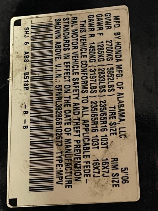 2006 honda odyssey lx with 202392 miles for sale near elk-river, minnesota 9f42dd65222f46bfadd0d562d5e80715.jpg