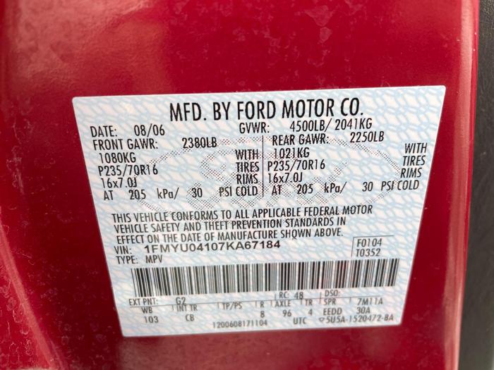 2007 ford escape with 191930 miles for sale near elk-river, minnesota a5124898e19b4511960c1f4360d5a4f7.jpg