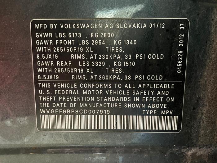 2012 volkswagen touareg lux with 249274 miles for sale near elk-river, minnesota a8835b6116d44444bb09a2888d48f3c5.jpg